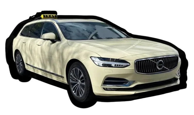 Herkules Taxi Kassel Volvo Fahrzeug für komfortable und zuverlässige Fahrten.